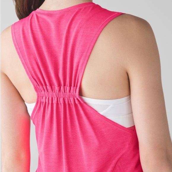 Lululemon In A Cinch Tank
Heathered Neon Pink - Picture 4 of 9